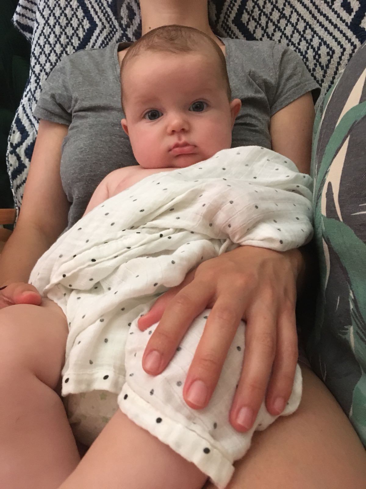 Gaston après l'atelier massage